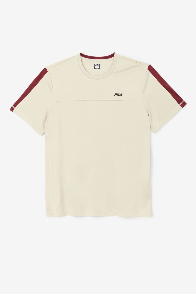 Fila T-Shirt Herre Beige Delfino Crew VGM-159308